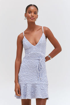 PAPILLON JACQUARD MINI DRESS