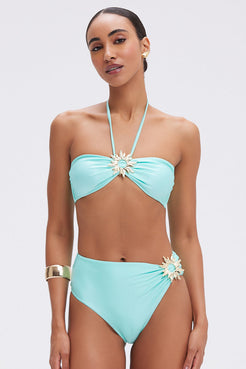 LAGOA LYCRA SUN HIGH WAIST BIKINI BOTTOM