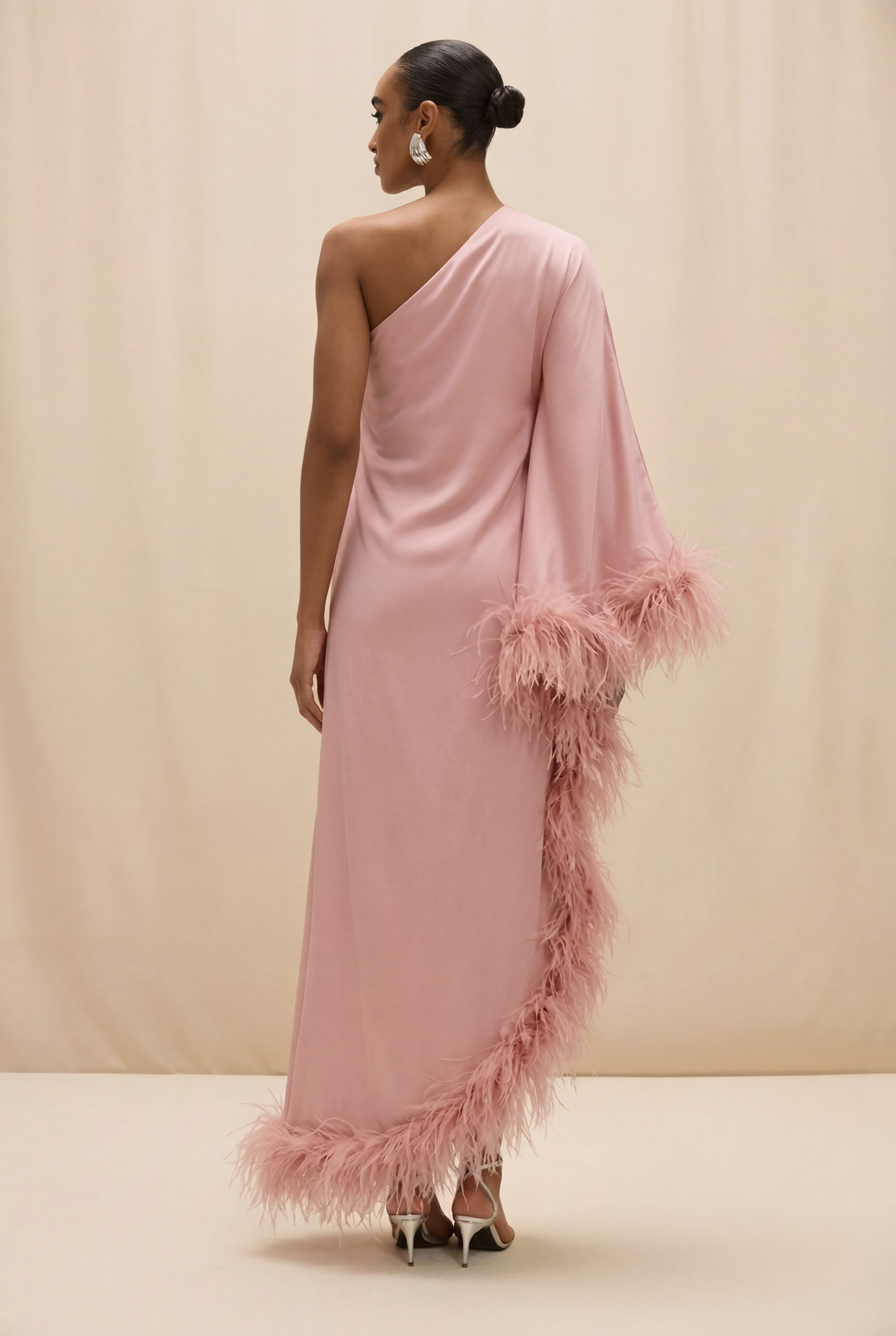 SATIN ISABEL MAXI DRESS