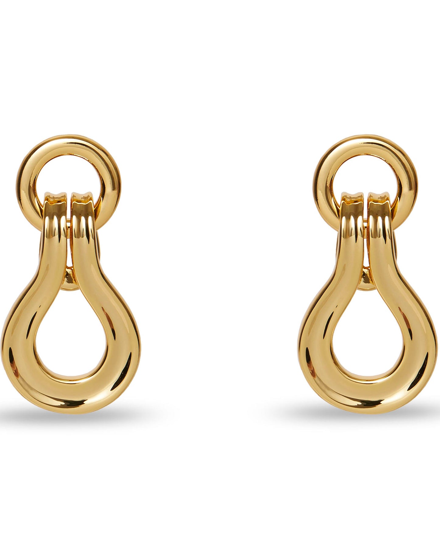 BUCKLE DANGLE EARRINGS