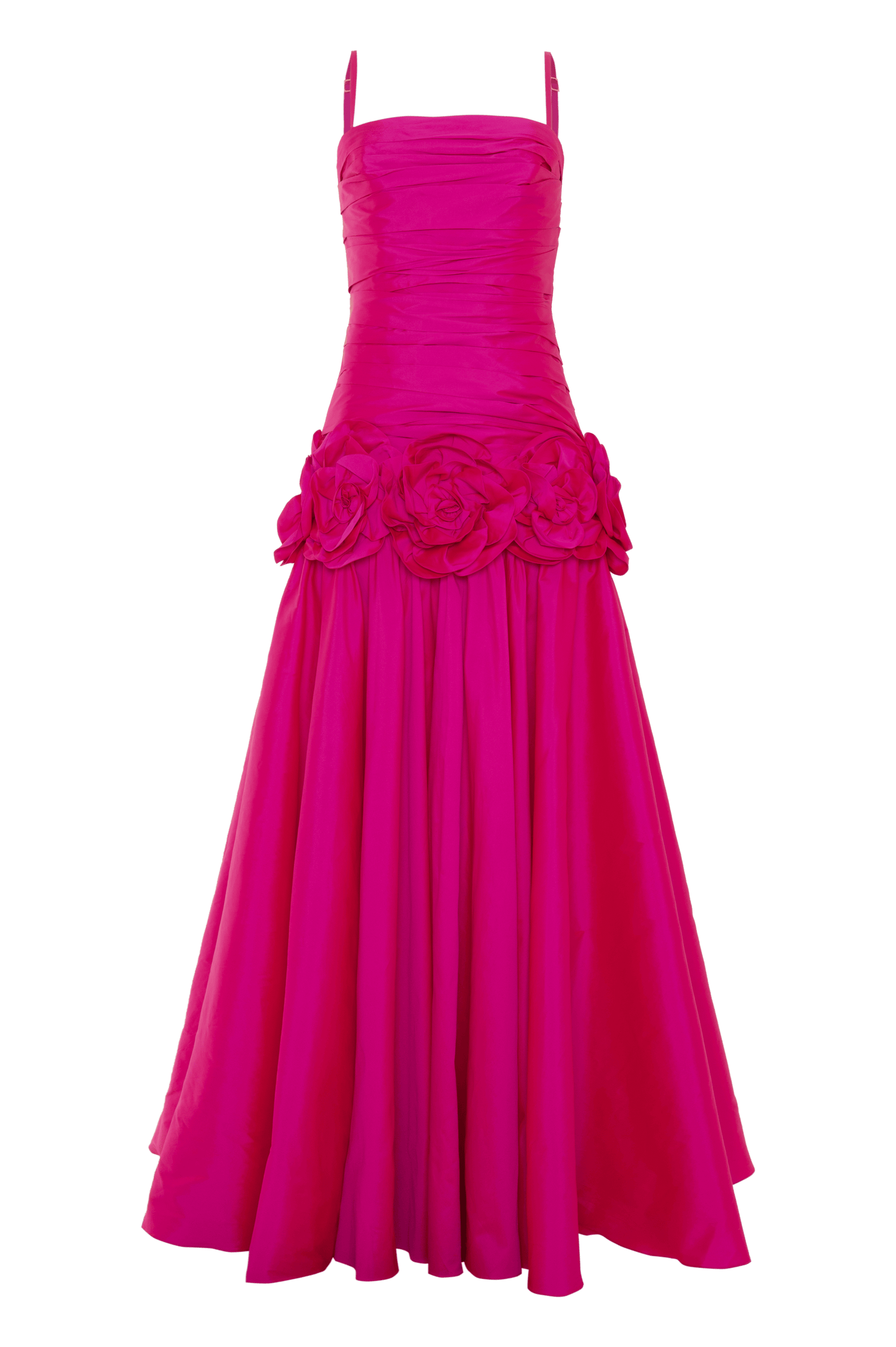 TAFFETA BLOOM GOWN
