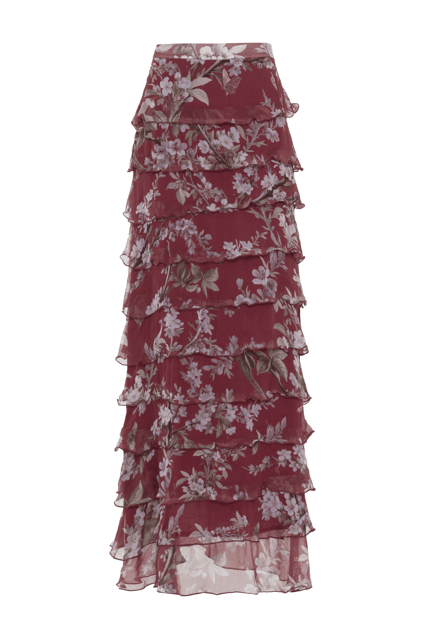 DELICATA FLUTTER MAXI SKIRT