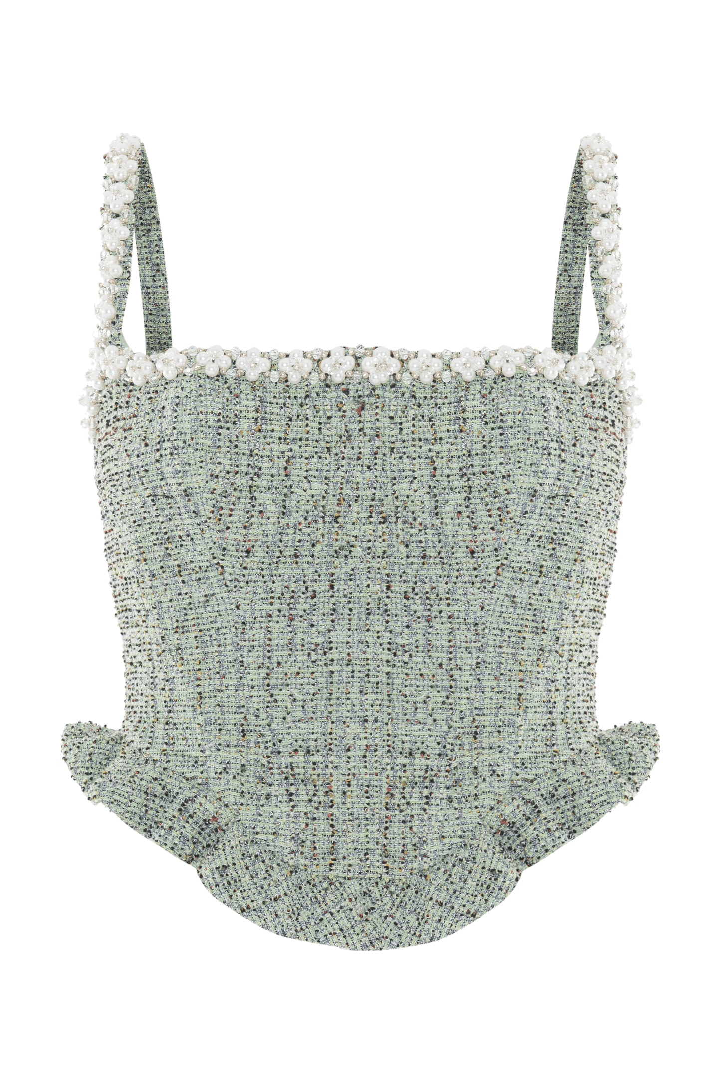 CRYSTAL TWEED TOP