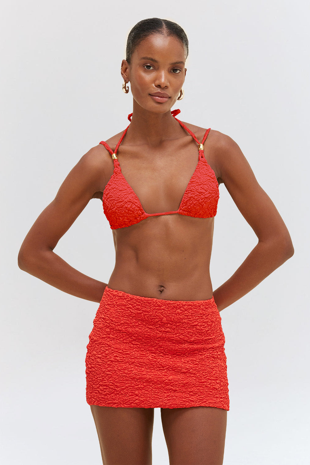 PAPILLON JACQUARD MINI SKIRT