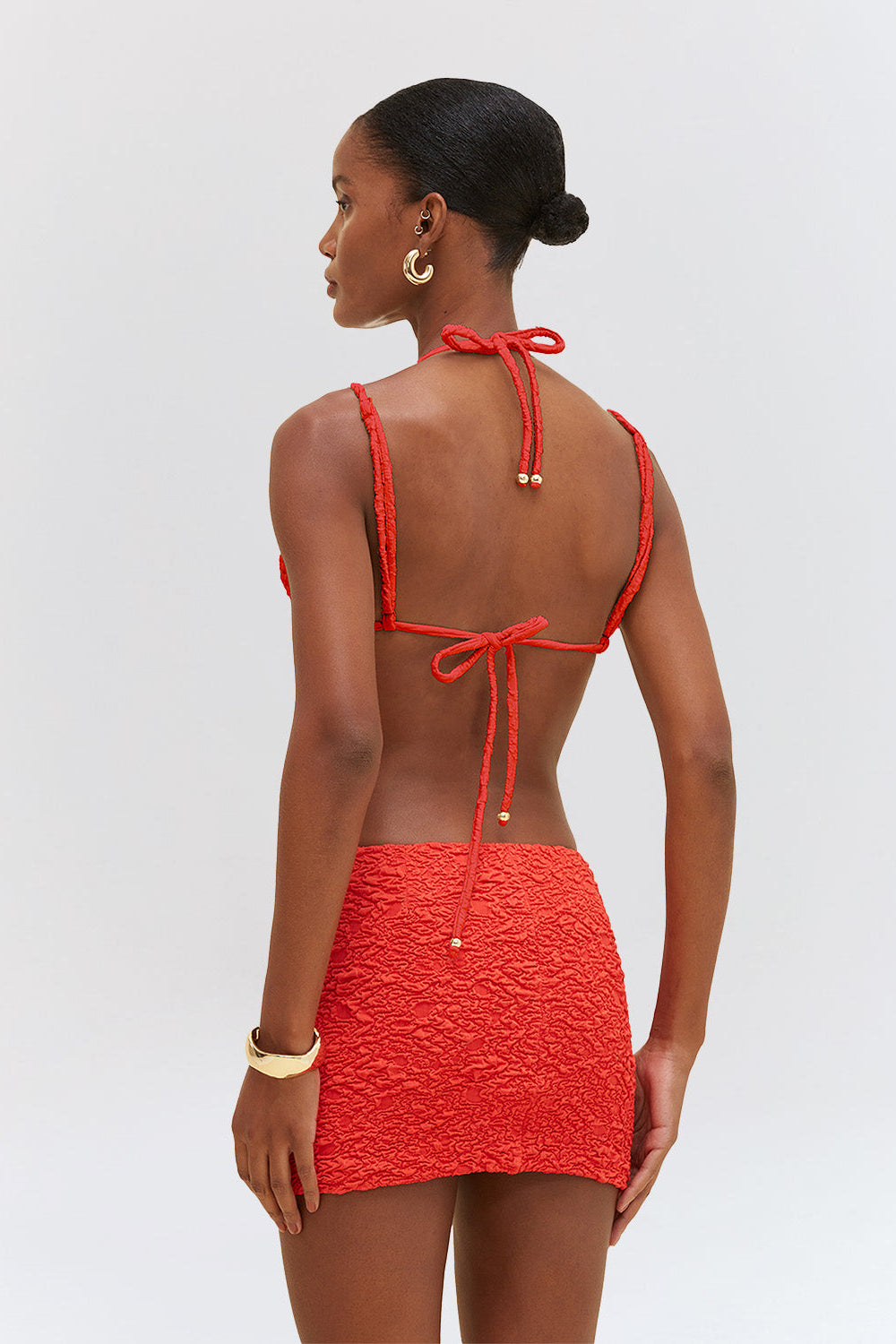 PAPILLON JACQUARD MINI SKIRT