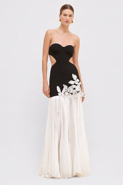 STRAPLESS MAXI DRESS (RUNWAY)