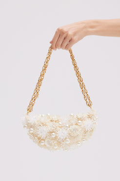 BRUMA COTTON POPLIN BAG FLOWERS