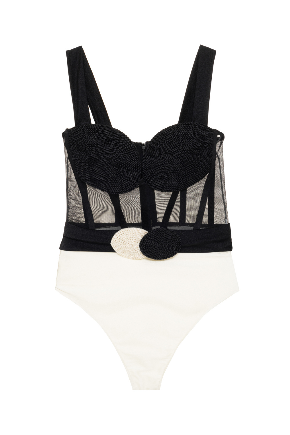 JERSEY SANDS CORSET BODYSUIT