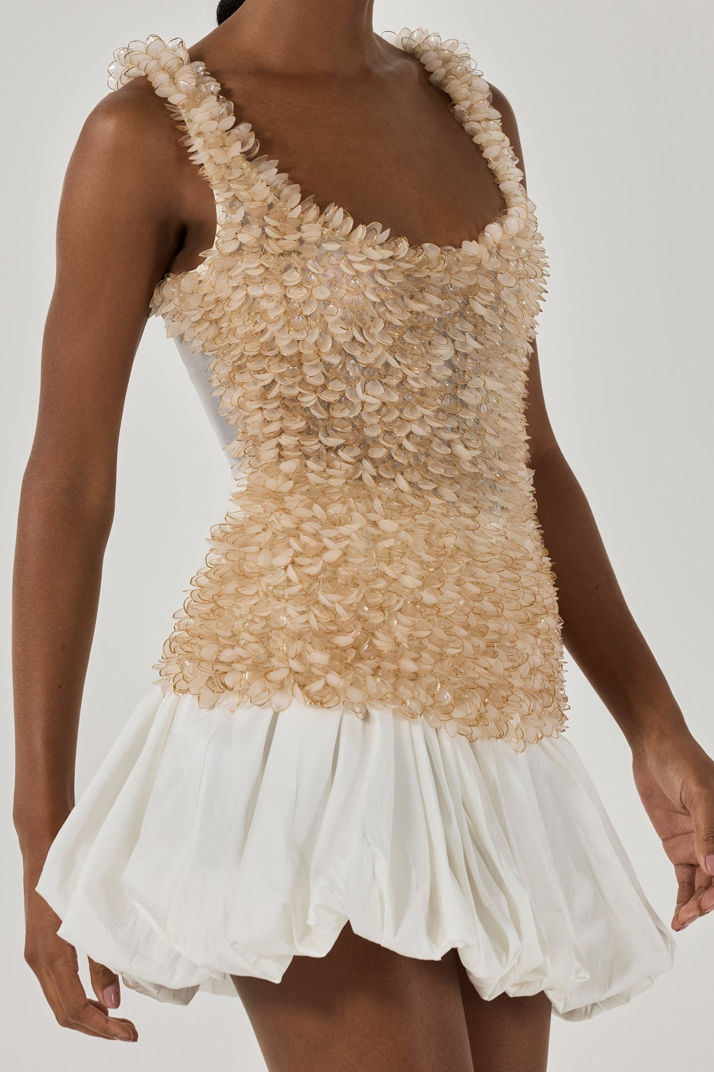 TAFETA MINI SKIRT (RUNWAY)