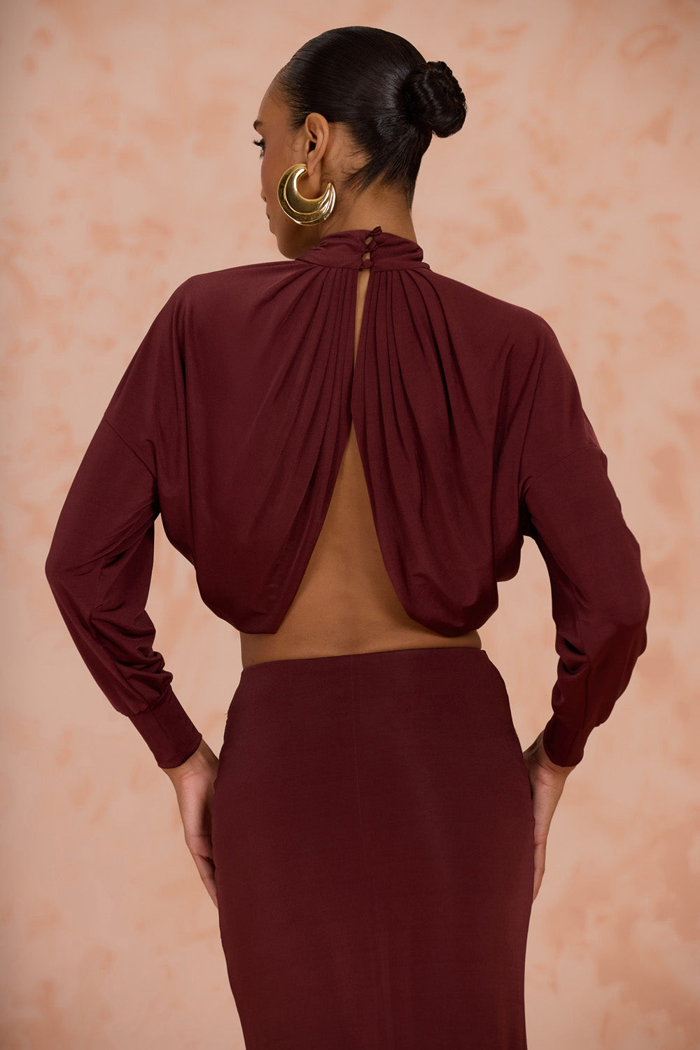 HELO JERSEY LONG SLEEVE TOP