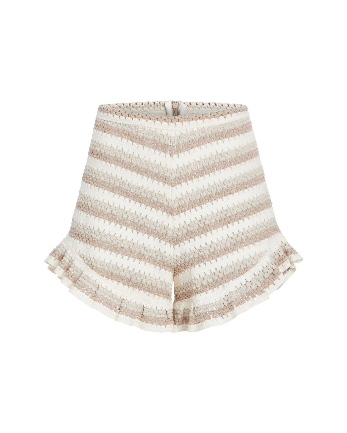 Striped Crochet Short
