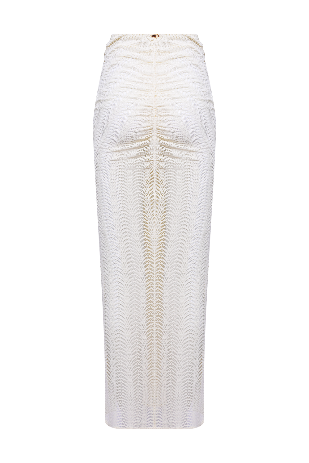 WAVE MESH MAXI SKIRT