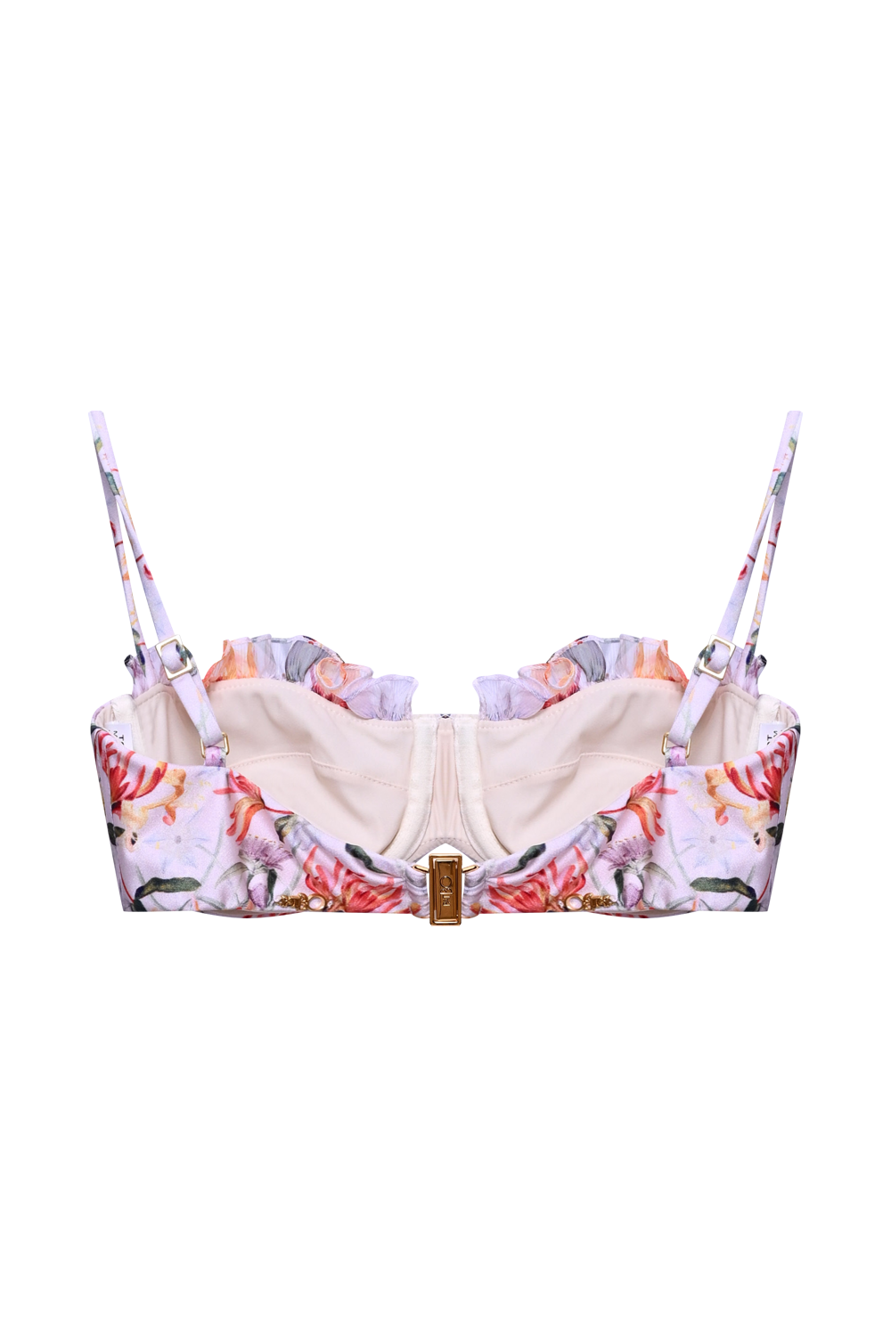 HONEY FLOWER UNDERWIRE BIKINI TOP