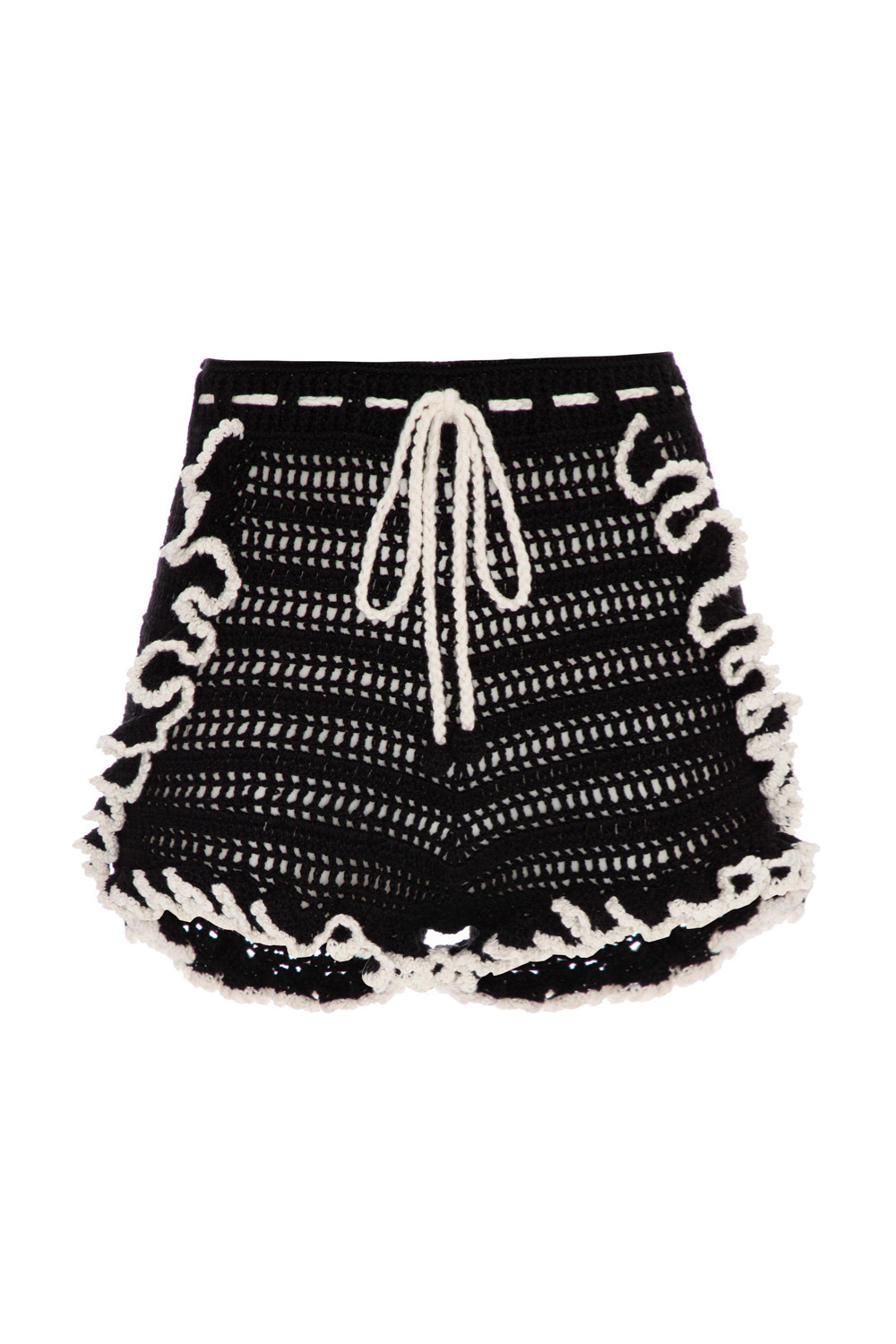 POPPY CROCHET FLOWER SHORT