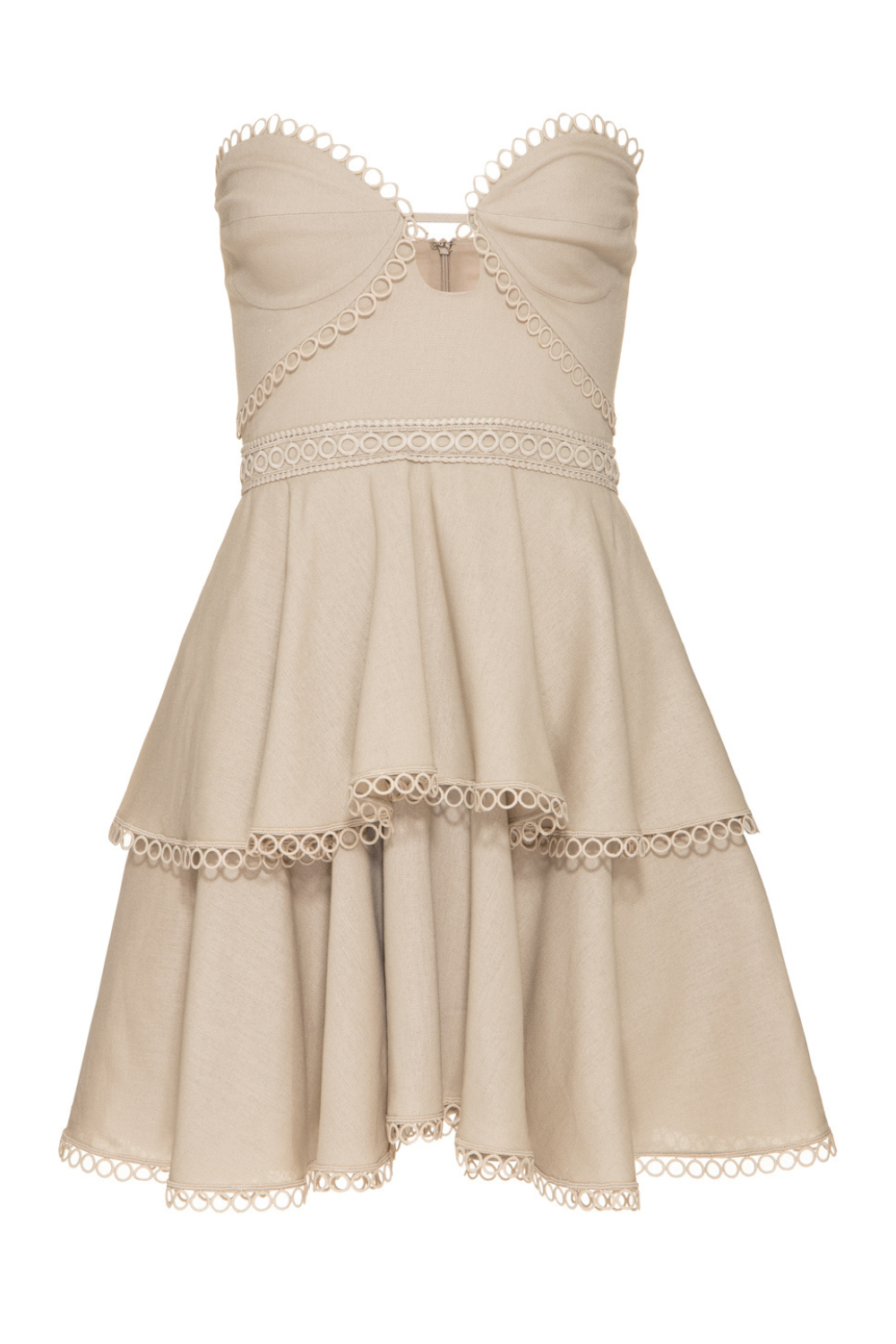 CANDY LINEN MINI DRESS