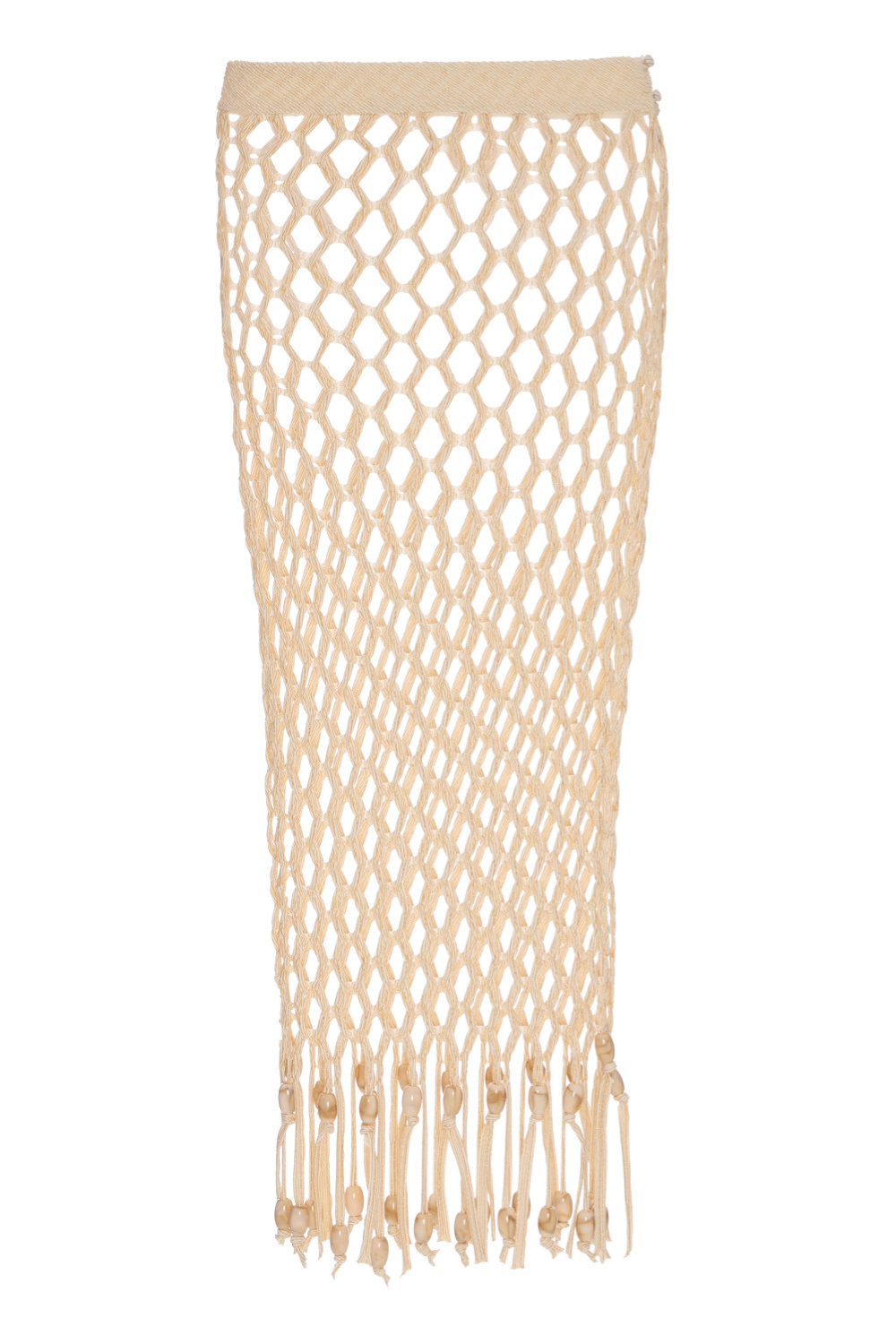 PATBO X CAMILA COELHO BEADED BEACH SKIRT
