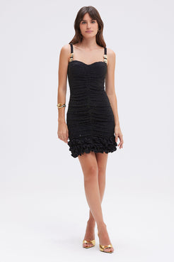 GAVEA MESH MINI DRESS