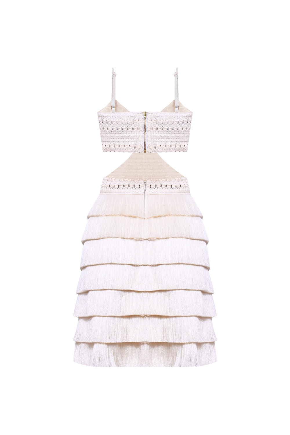 LYA FRINGE MINI DRESS