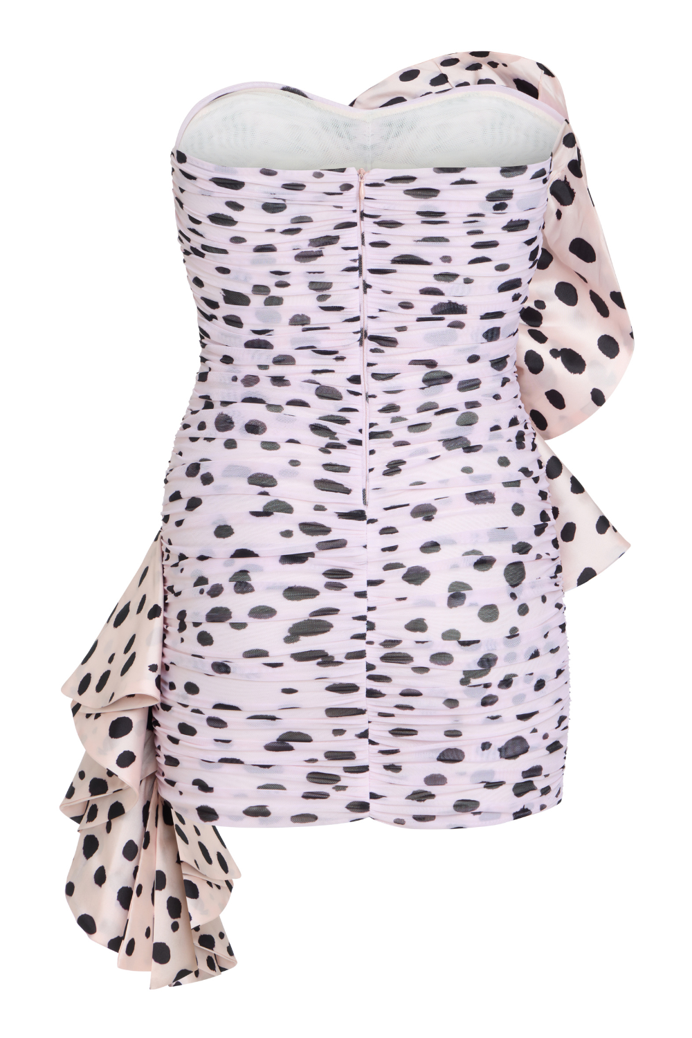 PEONY DOTS MINI DRESS (RUNWAY)