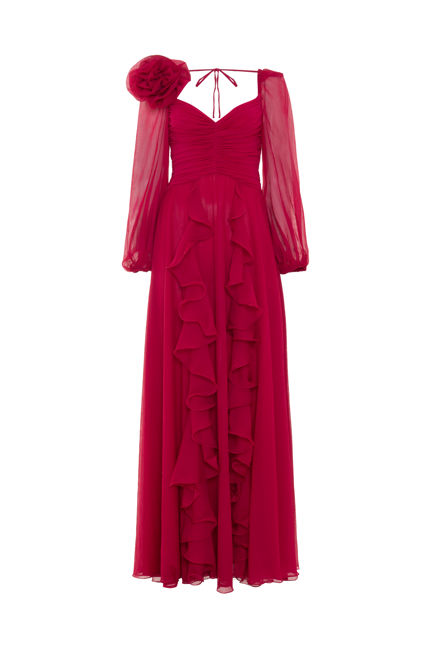 CHIFFON LOVESTRUCK LONG DRESS