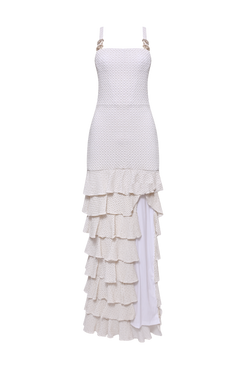 GAVEA MESH LONG DRESS