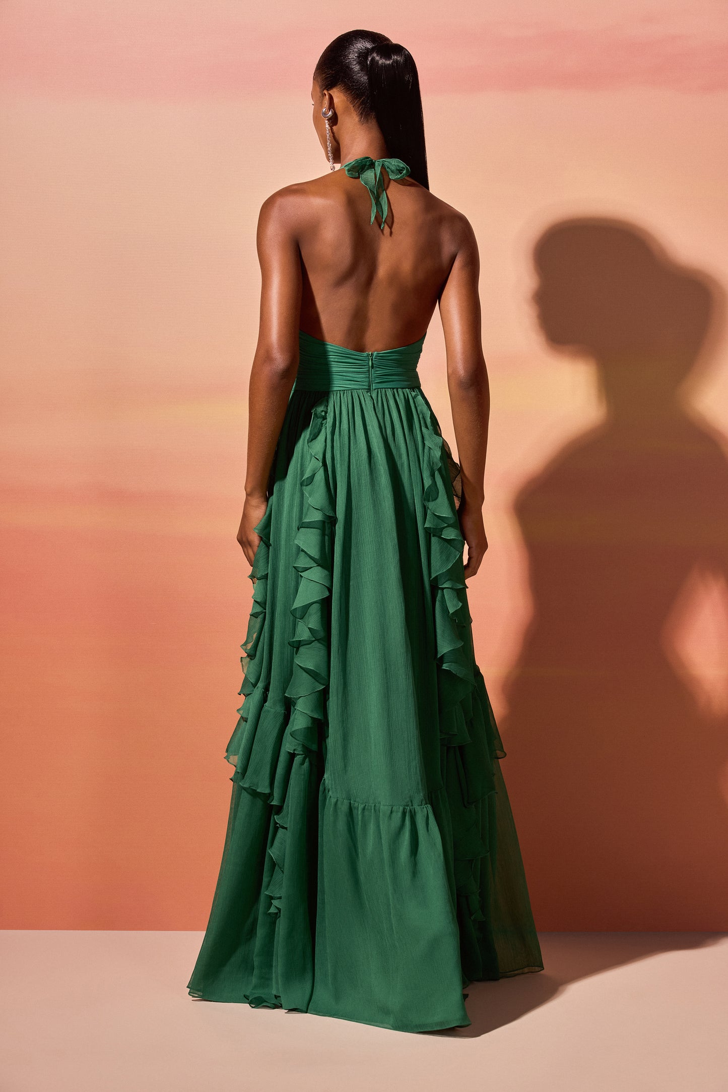DAYDREAM CHIFFON LONG DRESS