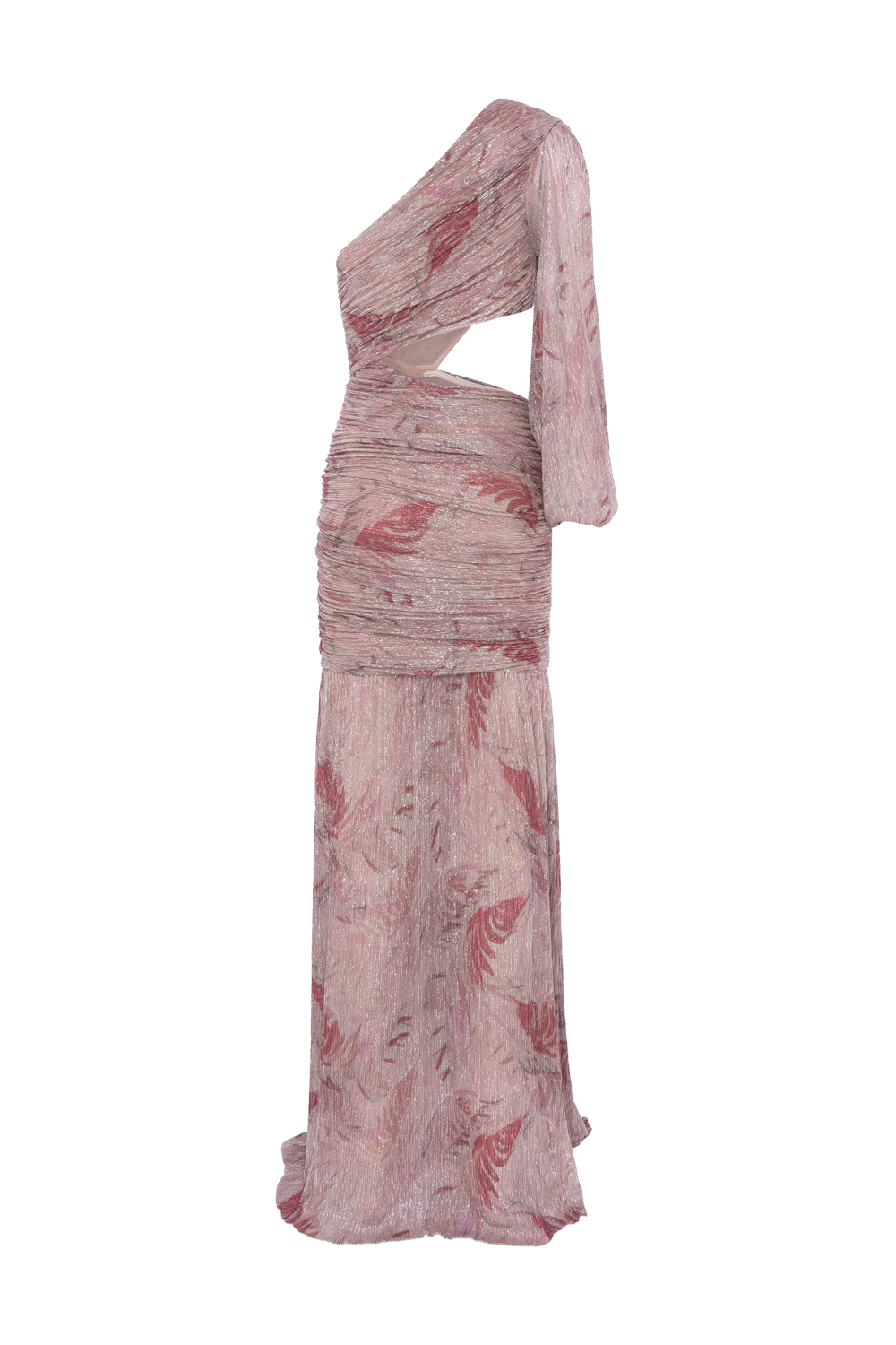 FEATHERS MAXI DRESS