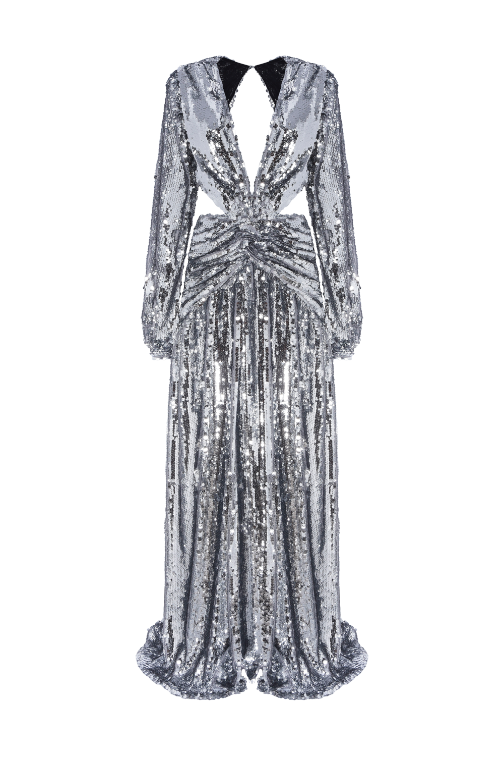 MOONLIGHT SEQUIN LONG SLEEVE DRESS