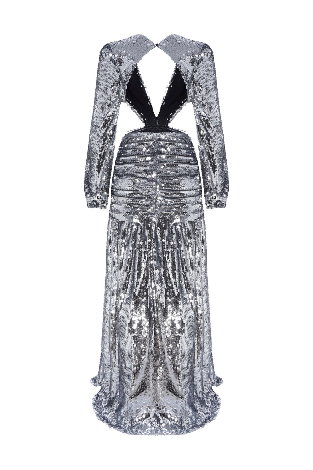 MOONLIGHT SEQUIN LONG SLEEVE DRESS