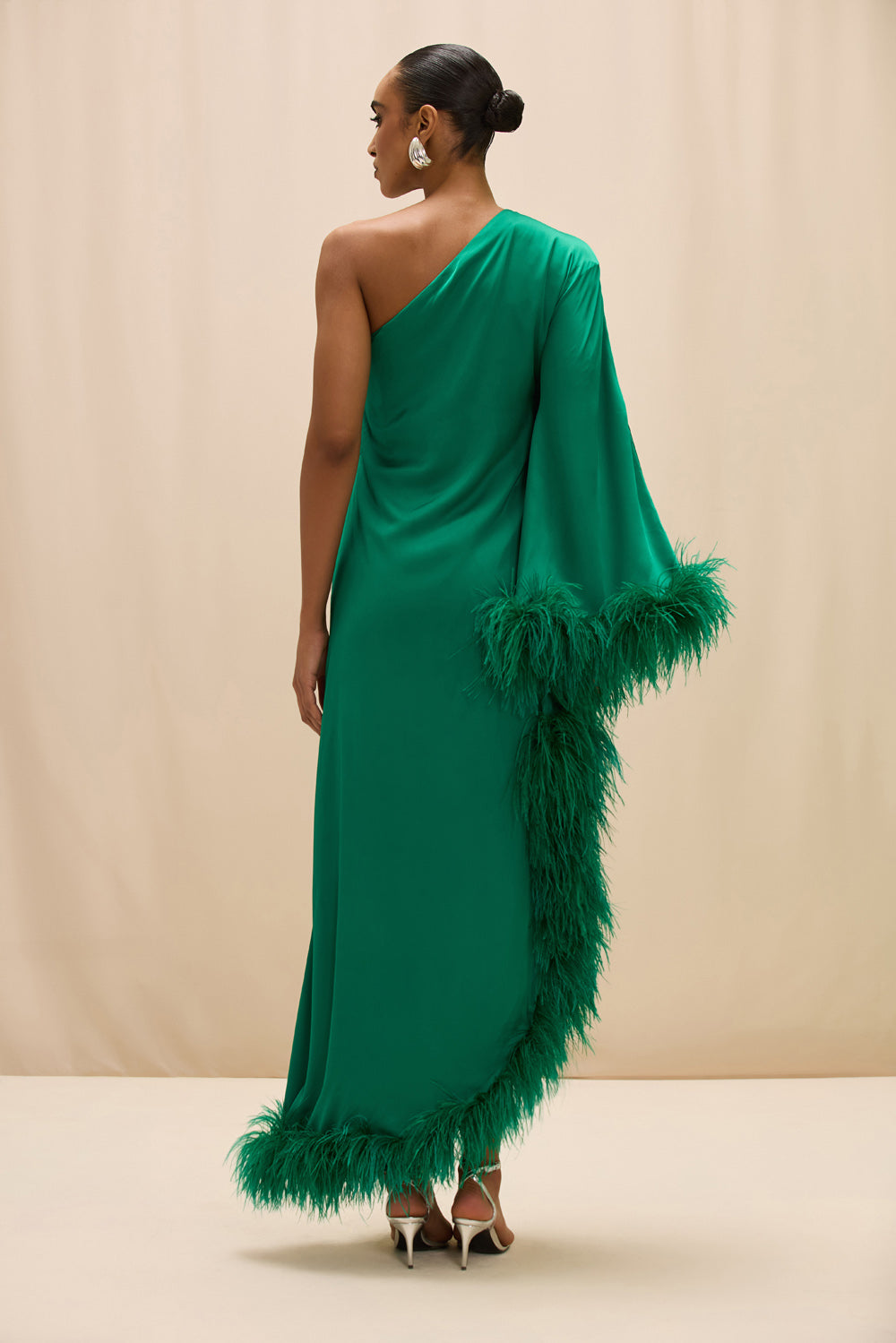 SATIN ISABEL MAXI DRESS