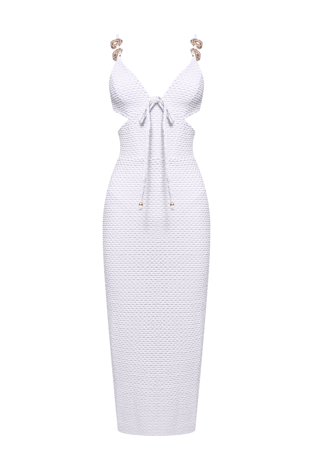 GAVEA MESH CUT OUT MIDI DRESS