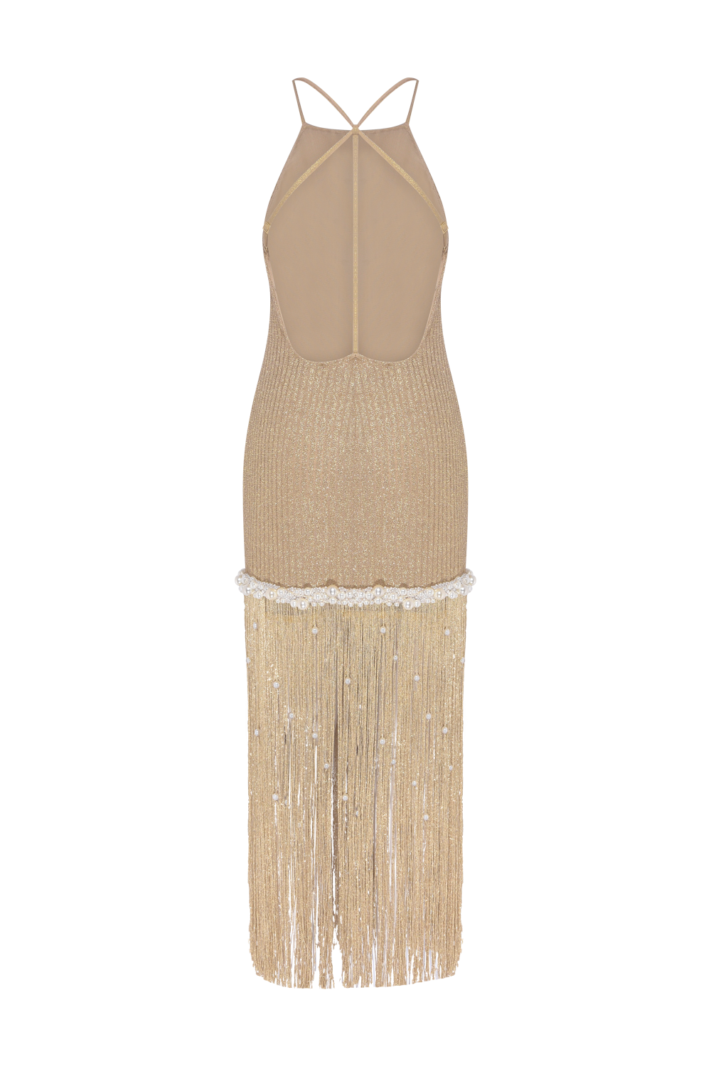 AUREA CROCHET MIDI DRESS
