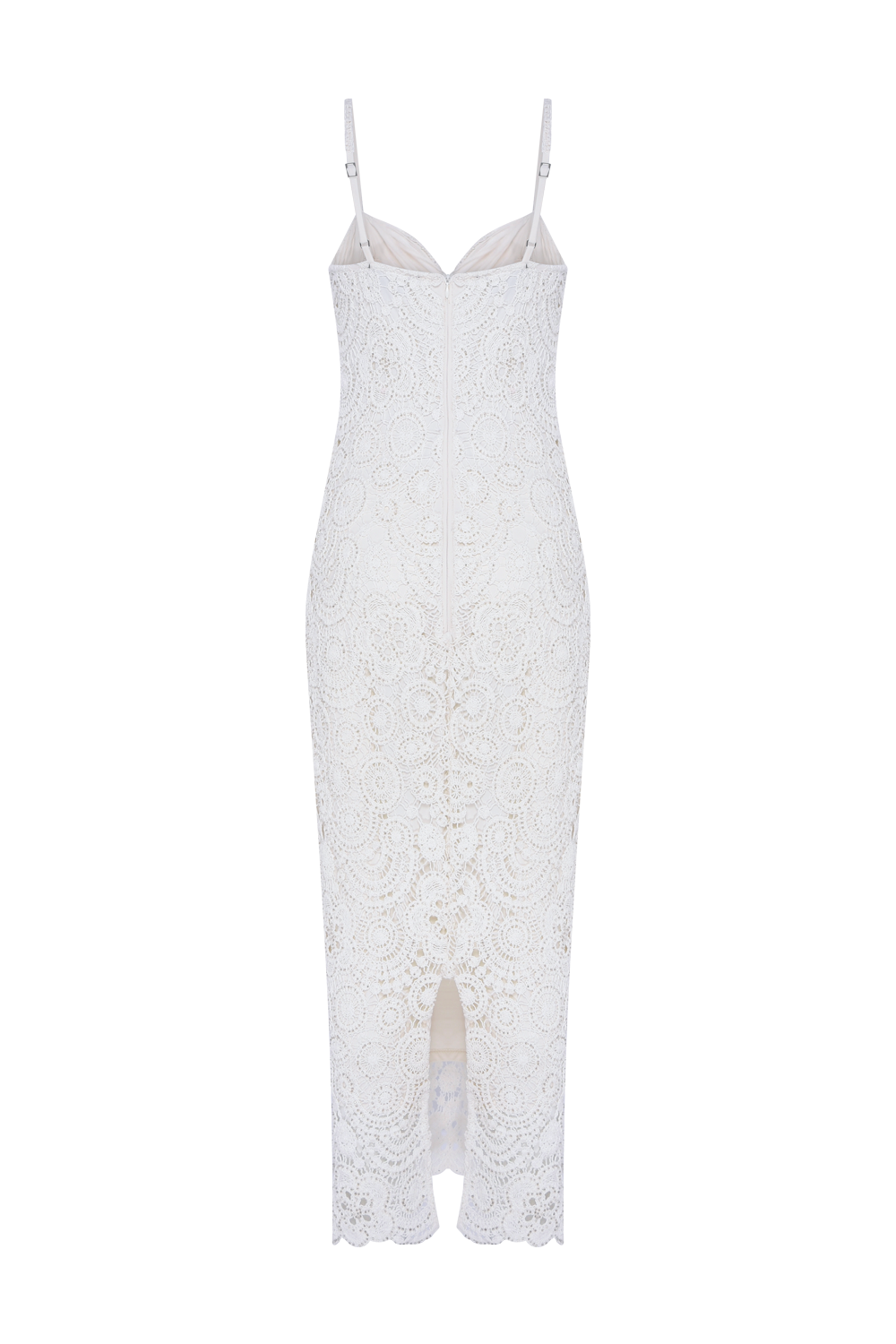 GAL EMBROIDERY MIDI DRESS