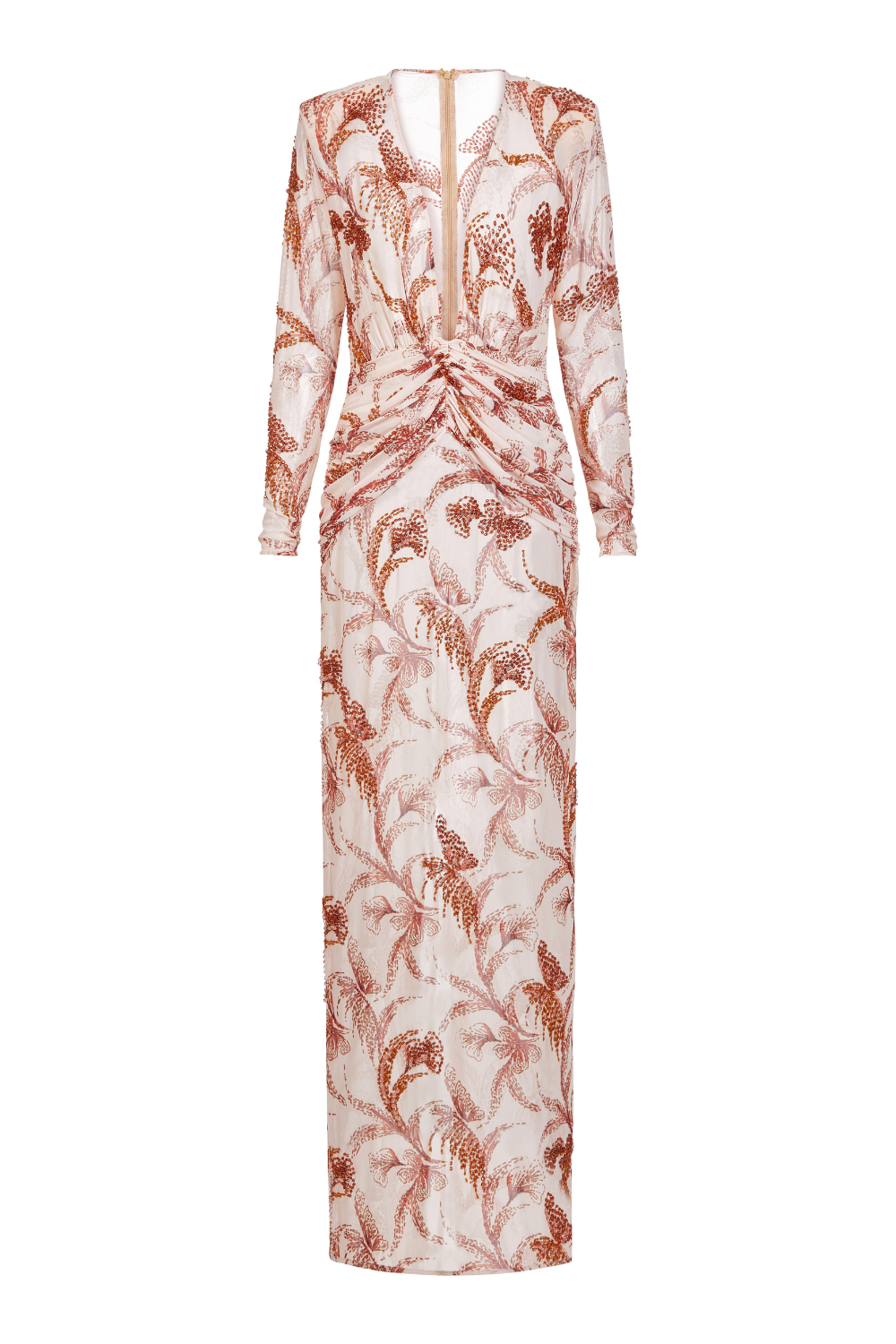 SUNSET PLUNGE MAXI DRESS (RUNWAY)
