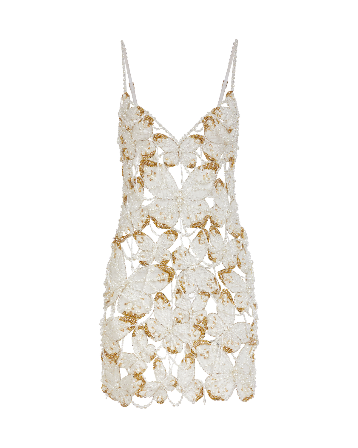 BUTTERFLY TULLE MINI DRESS (RUNWAY)