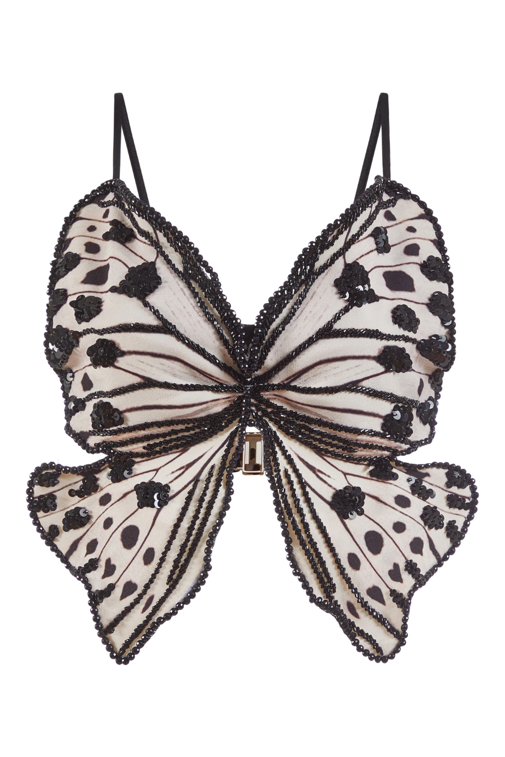 BUTTERFLY EMBROIDERED TOP (RUNWAY)