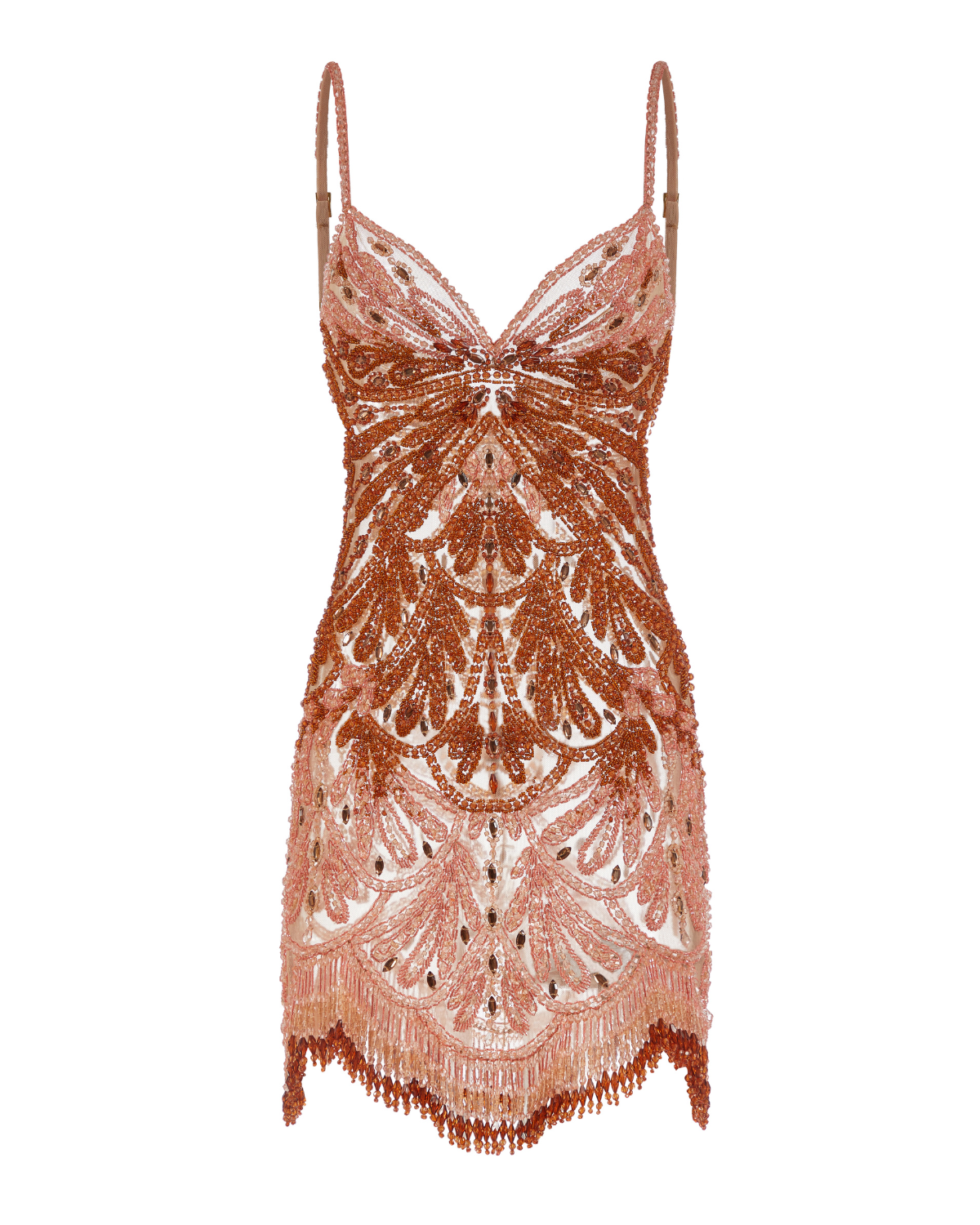 EMBROIDERED TULLE MINI DRESS (RUNWAY)