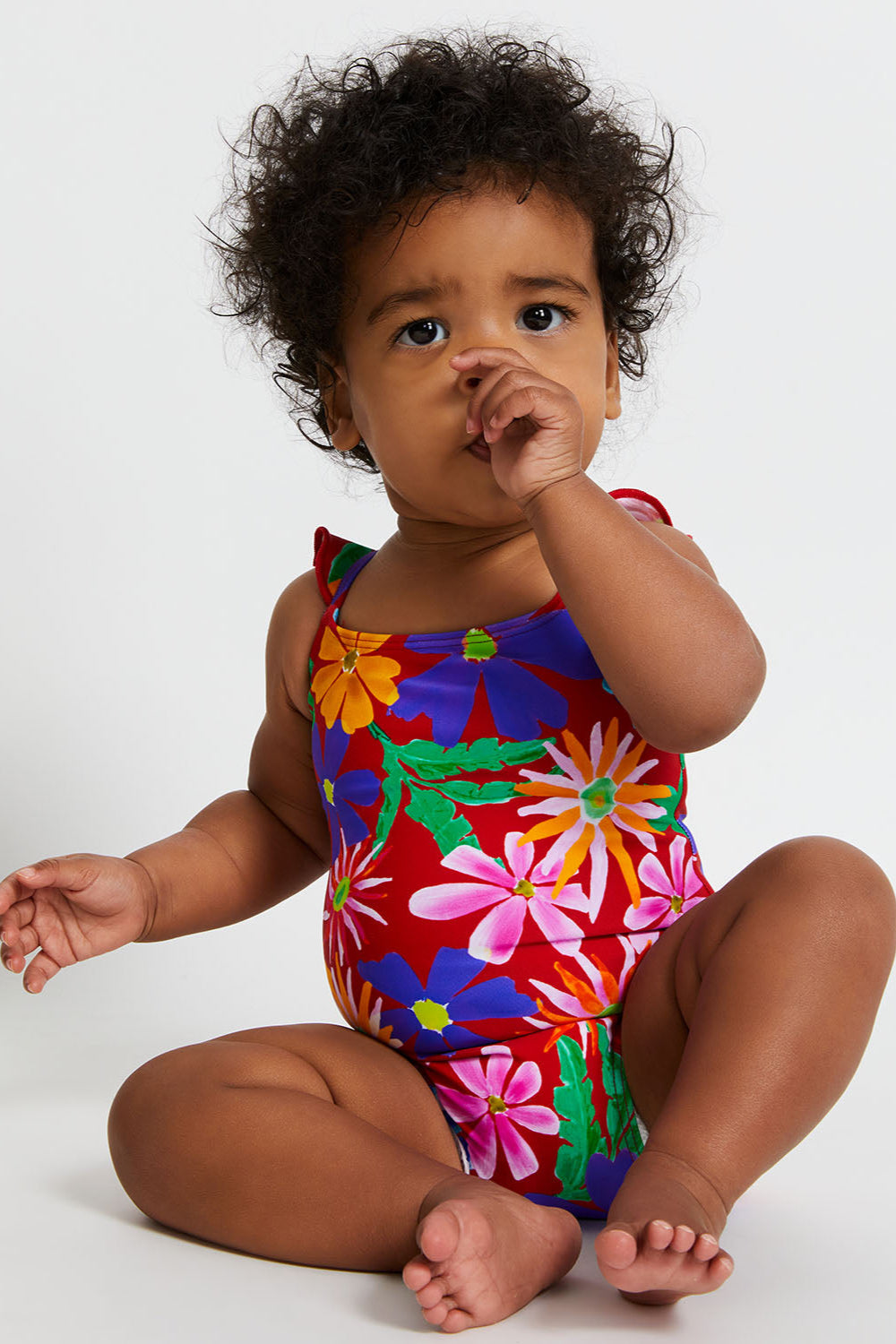 BABY ASTER RUFFLE SWIMSUIT (FINAL SALE)