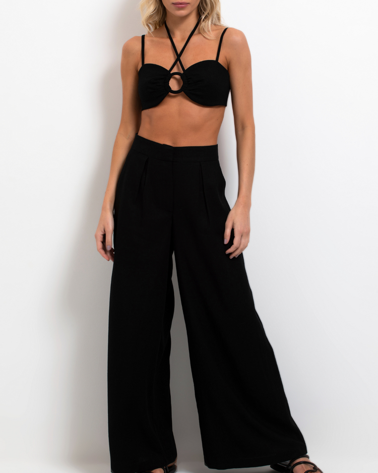 Wide Leg Linen Pant (ONLINE EXCLUSIVE/FINAL SALE)