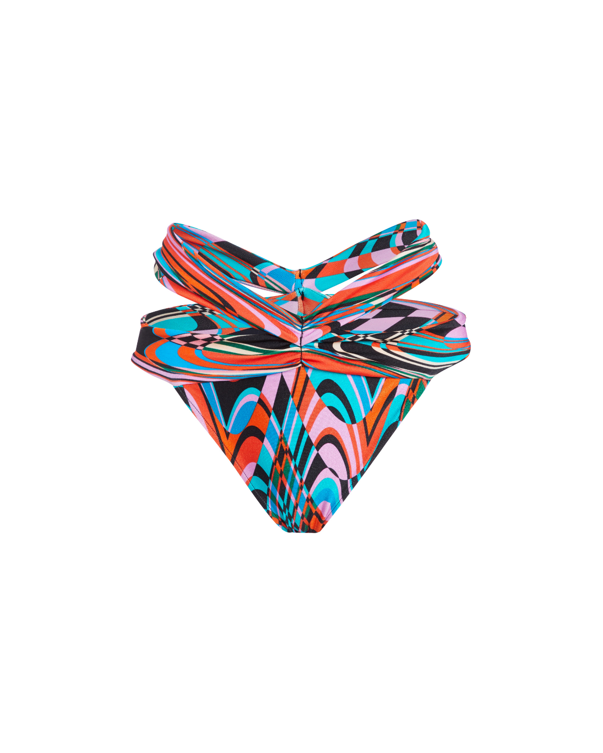 PSICODELIA CUT-OUT BIKINI BOTTOM (FINAL SALE)