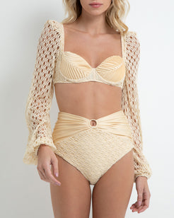 MONSTERA CROCHET BIKINI BOTTOM (FINAL SALE)