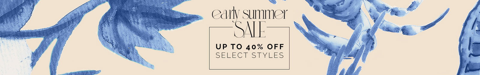 EARLY SUMMER SALE - RESORT