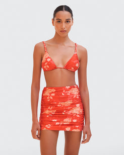 EDEN ROCK FLOWER BIKINI TOP