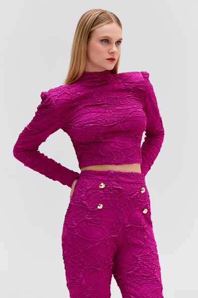 トップス heart dot jacquard reversible cropped 12399081_2596751.jpg?w=294