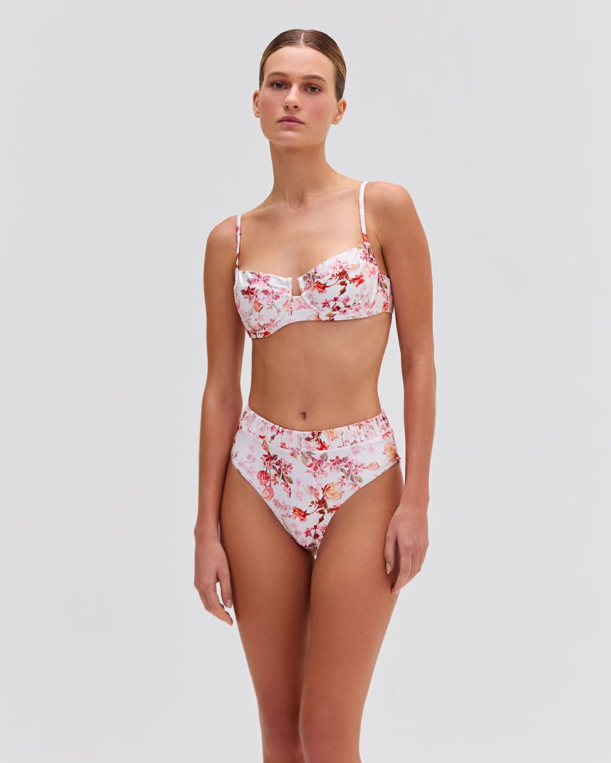 Floral Haze Underwire Bikini Top (EXCLUSIVE)