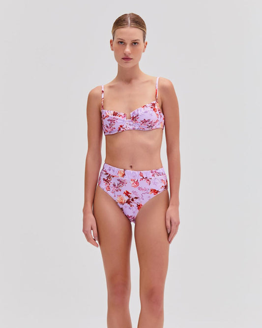 Floral Haze Underwire Bikini Top