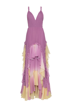 Degrade Flutter Long Dress