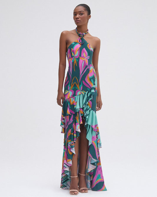 ALJEZUR COLLAR DRESS