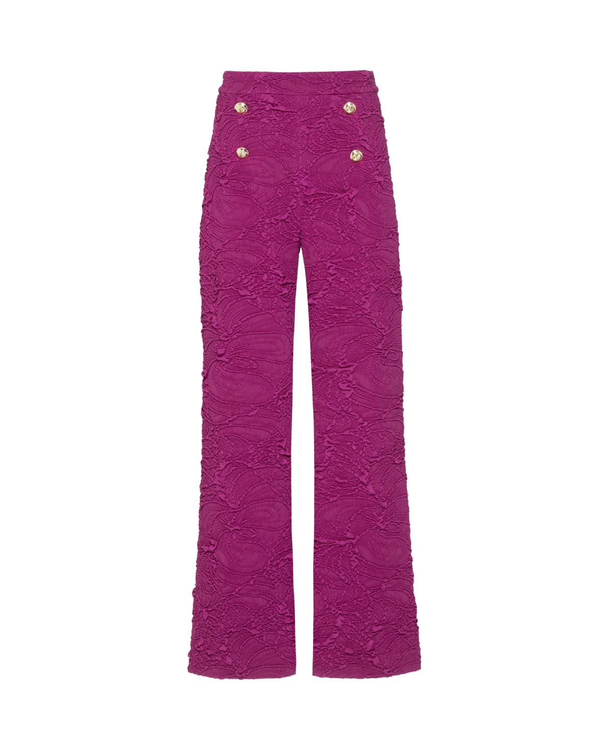 Jacquard Flare Pants