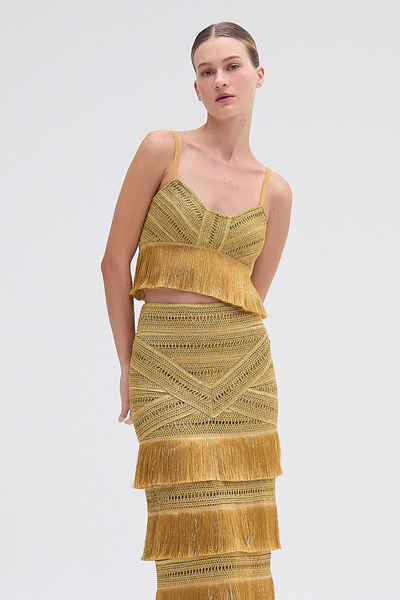 PAMPAS FRINGE TOP – PatBO